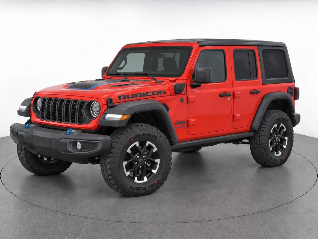 Used 2024 Jeep Wrangler Unlimited Rubicon 4xe AWD/4WD image 3