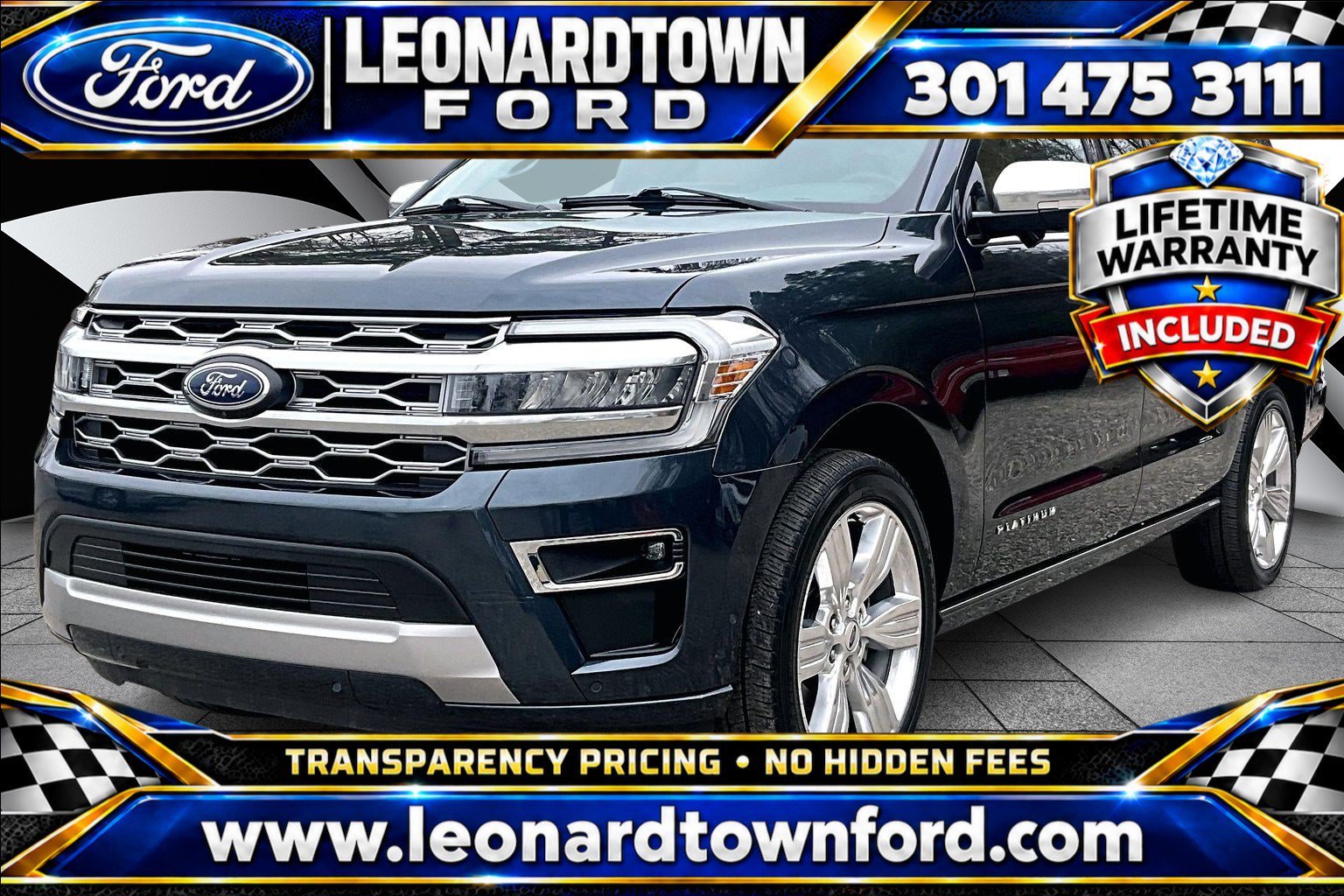 Used 2022 Ford Expedition Max Platinum RWD image 1