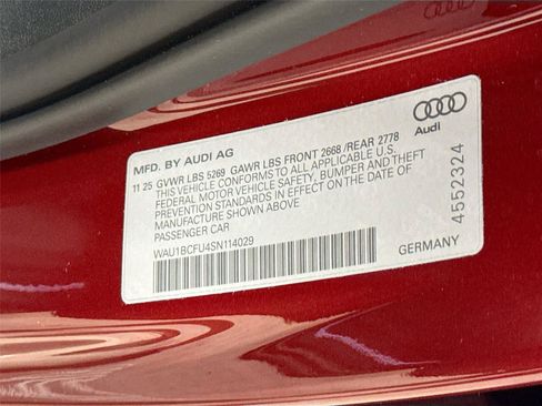 Certified 2025 Audi A5 2.0T Premium w/ Convenience Package AWD/4WD image 33