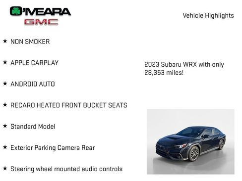 Used 2023 Subaru WRX GT image 7