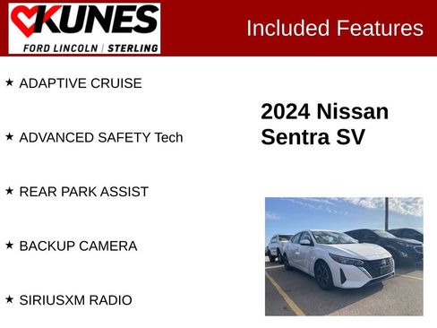 Used 2024 Nissan Sentra SV FWD image 2