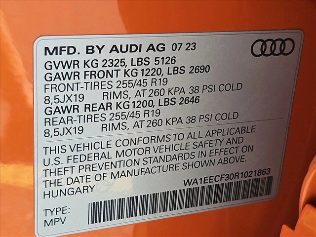 Used 2024 Audi Q3 2.0T Premium Plus w/ Premium Plus Package AWD/4WD image 30