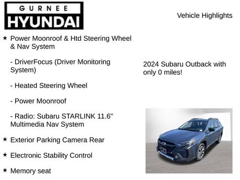 Used 2024 Subaru Outback Limited AWD/4WD image 7