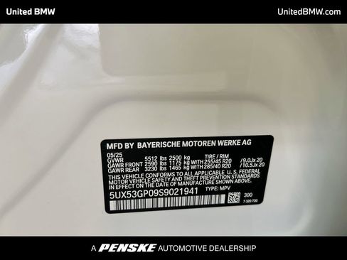 Used 2025 BMW X3 xDrive30i w/ Convenience Package AWD/4WD image 23
