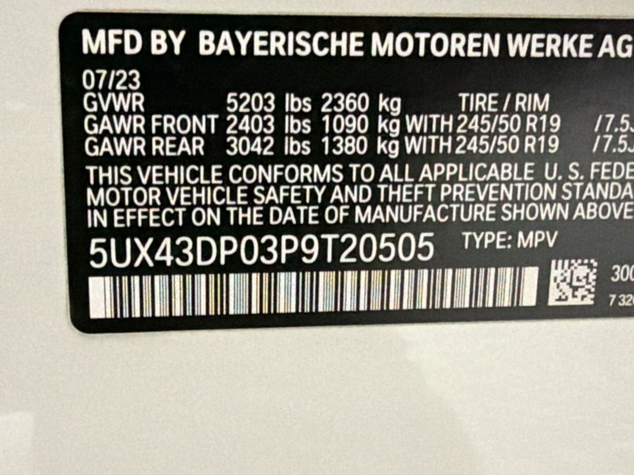 Used 2023 BMW X3 sDrive30i w/ Premium Package RWD image 25