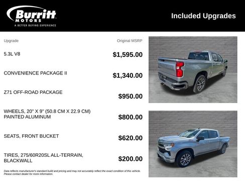 Used 2023 Chevrolet Silverado 1500 RST w/ Convenience Package II AWD/4WD image 3