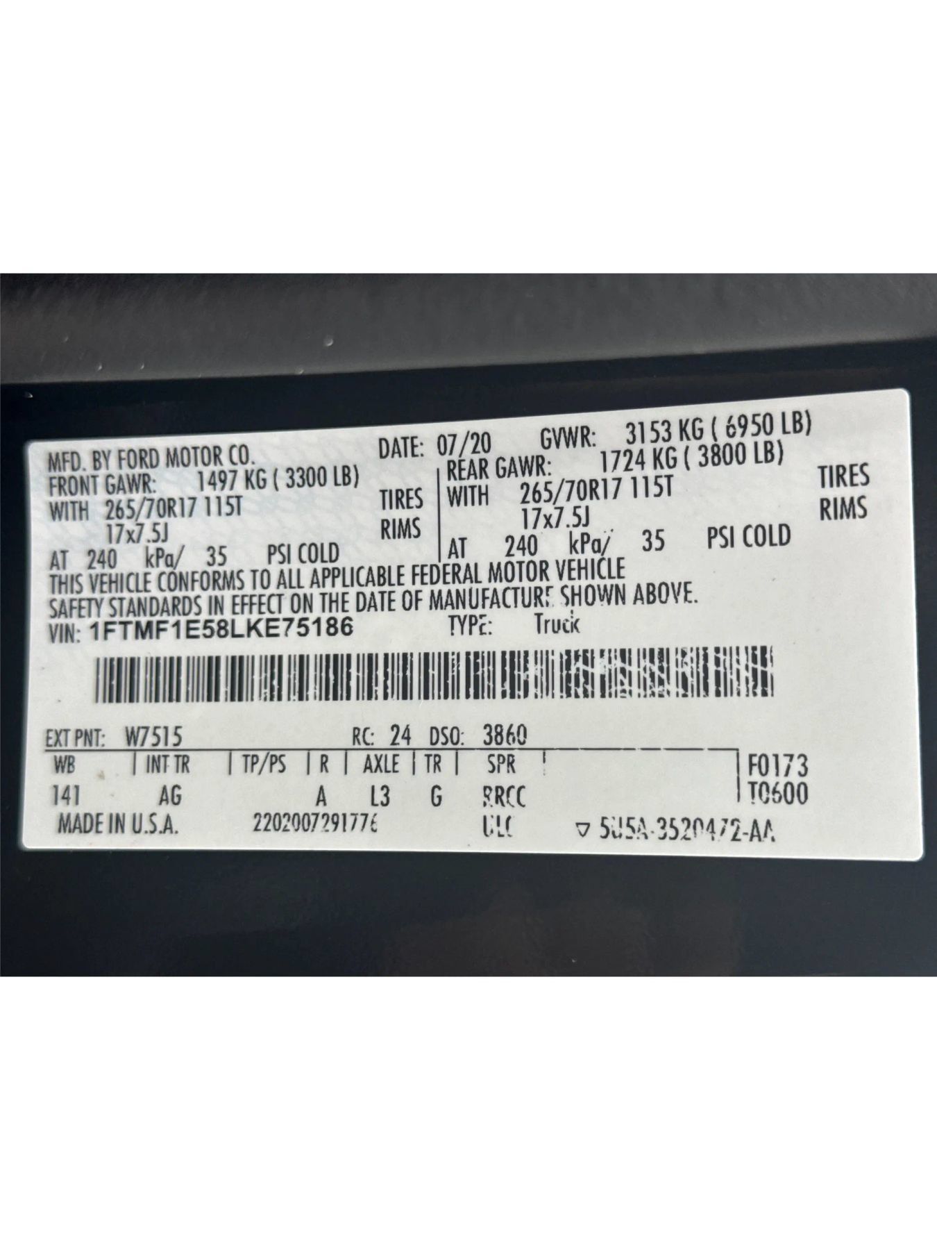 Used 2020 Ford F150 XL AWD/4WD image 18