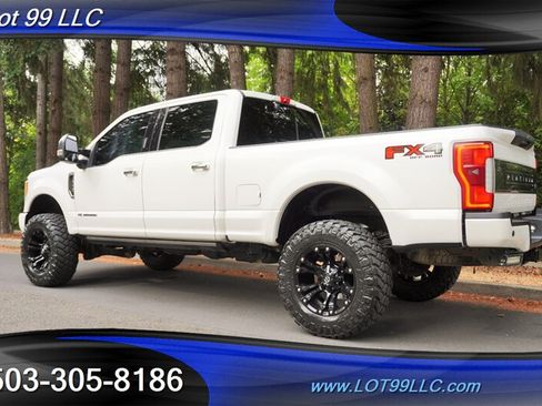 Used 2017 Ford F350 Platinum w/ Platinum Ultimate Package AWD/4WD image 11