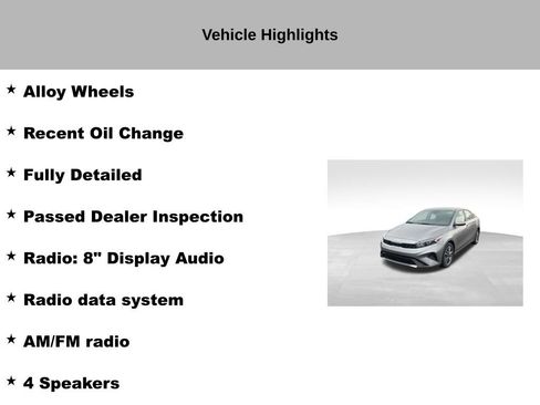 Certified 2023 Kia Forte LXS FWD image 10