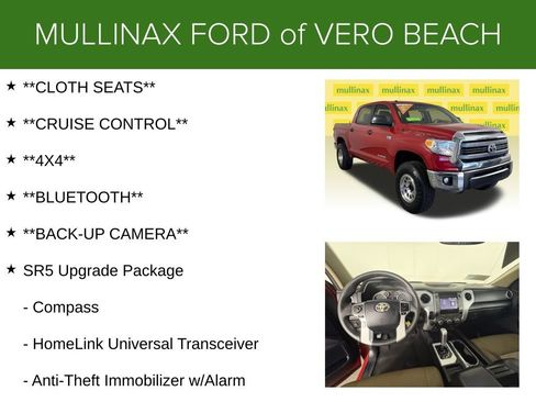 Used 2015 Toyota Tundra SR5 w/ SR5 Upgrade Package image 5