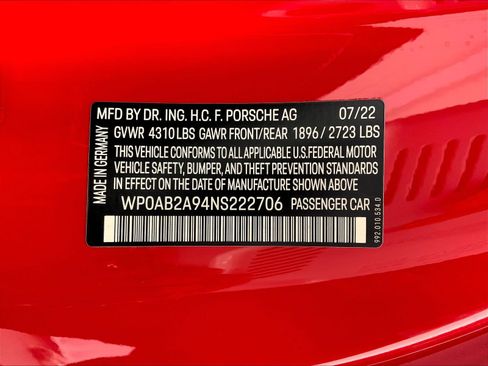 Certified 2022 Porsche 911 Carrera GTS RWD image 33