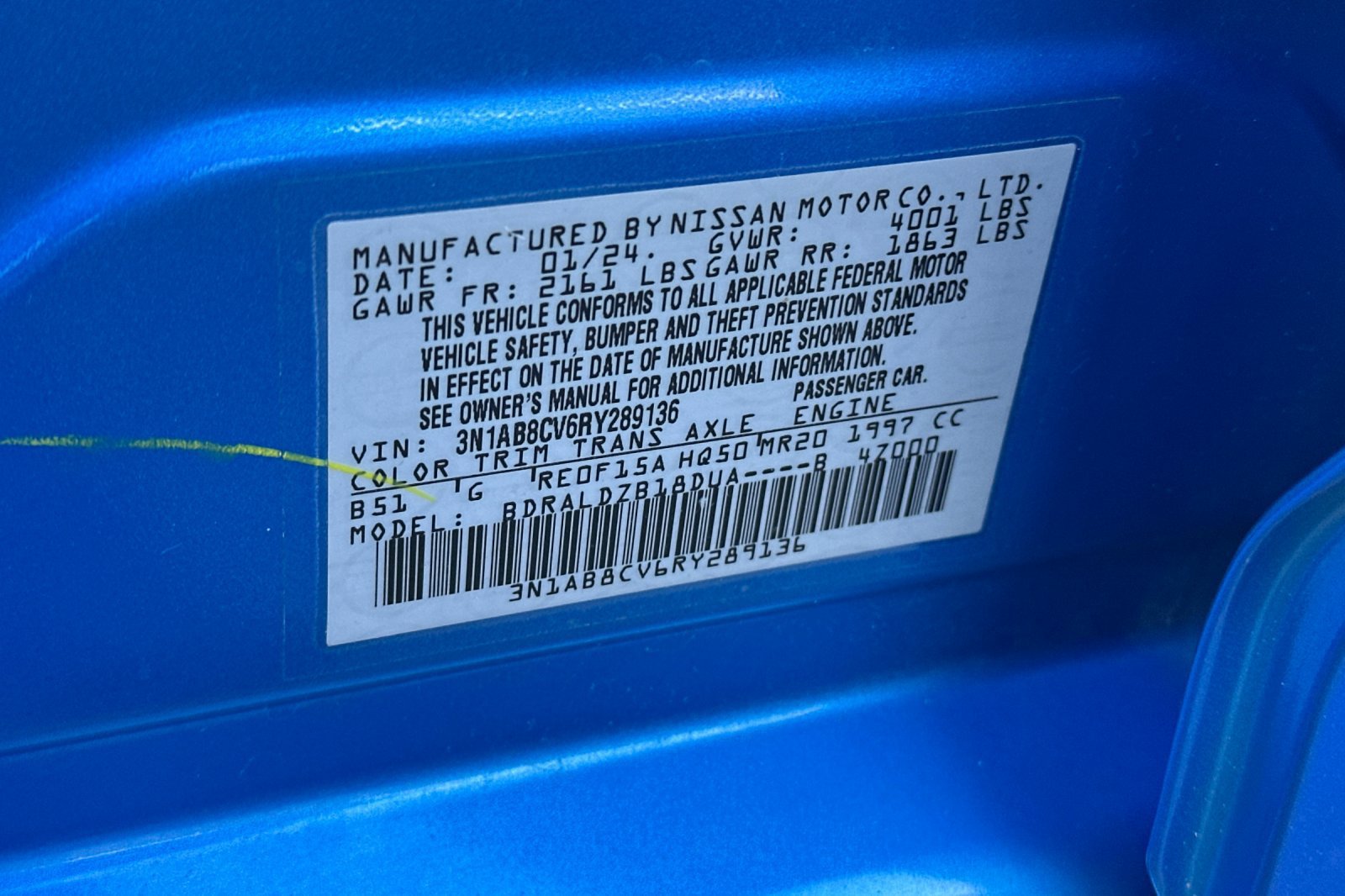 Used 2024 Nissan Sentra SV FWD image 26