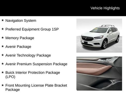 Used 2020 Buick Enclave Avenir w/ Avenir Technology Package image 8