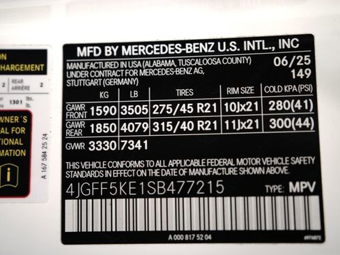 Certified 2025 Mercedes-Benz GLS 450 4MATIC image 27