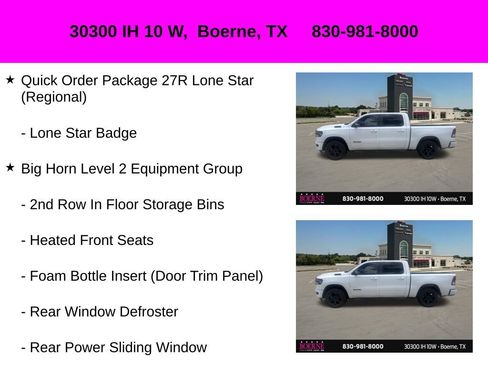 Used 2021 RAM 1500 Lone Star RWD image 10