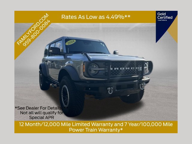 Certified 2024 Ford Bronco Badlands AWD/4WD 360° Tour