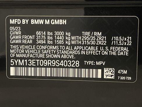 Certified 2024 BMW X5 M Competition AWD/4WD image 24