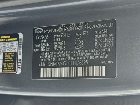 Used 2026 Hyundai Santa Fe SEL FWD image 12