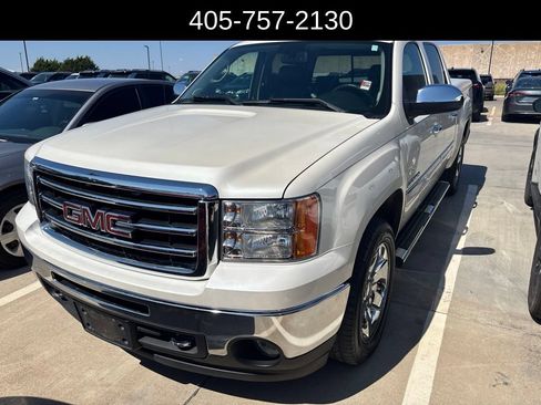 Used 2013 GMC Sierra 1500 SLT w/ SLT White Diamond Edition AWD/4WD image 1