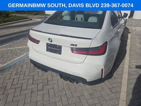 Used 2024 BMW M3 Competition w/ Parking Assistance Package RWD image 11