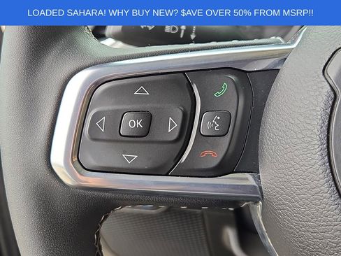 Used 2025 Jeep Wrangler Unlimited Sahara w/ Safety Group AWD/4WD image 19