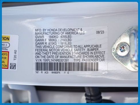 Used 2024 Honda Civic EX-L image 28