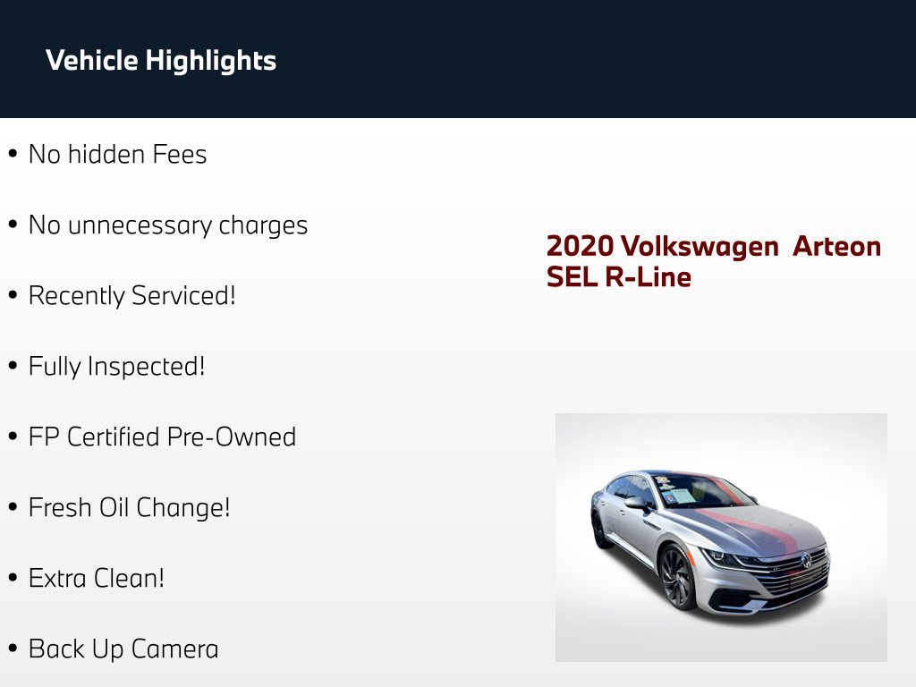 Used 2020 Volkswagen Arteon SEL FWD image 73