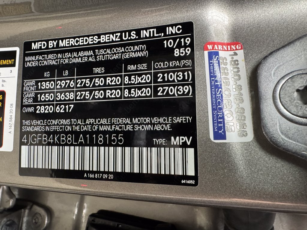 Certified 2020 Mercedes-Benz GLE 350 4MATIC image 29