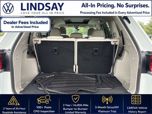 Used 2024 Volkswagen Atlas SE w/ Panoramic Sunroof Package AWD/4WD image 13