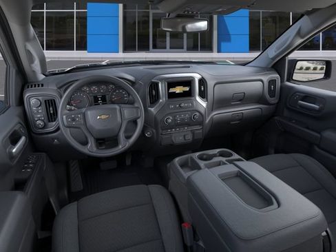 New 2026 Chevrolet Silverado 1500 Custom w/ Turbomax Blackout Package AWD/4WD image 16