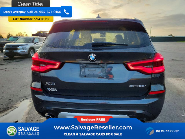 Used 2020 BMW X3 sDrive30i w/ Convenience Package RWD image 8
