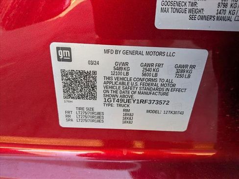 Used 2024 GMC Sierra 3500 SLT w/ SLT Premium Package image 23