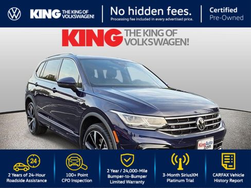 Used 2022 Volkswagen Tiguan SEL R-Line AWD/4WD image 1