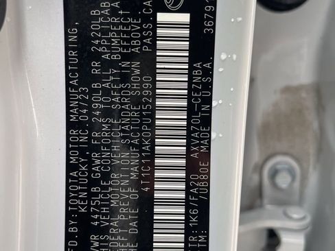 Used 2023 Toyota Camry LE image 10