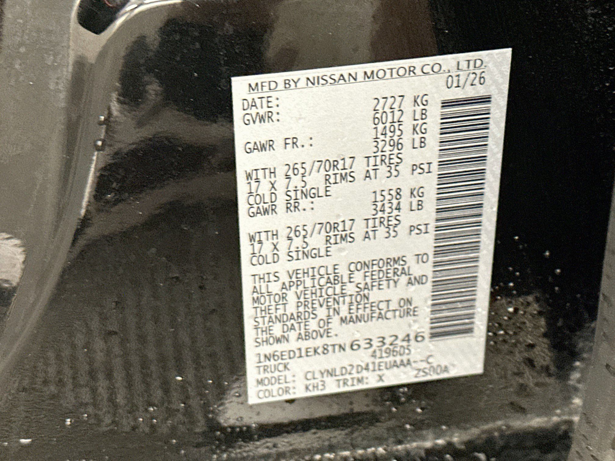 Used 2026 Nissan Frontier PRO-4X AWD/4WD image 12