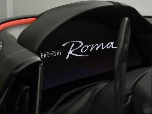 Used 2022 Ferrari Roma Nero Daytona Metallic image 38