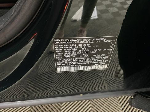 Used 2021 Volkswagen Atlas SE w/ Panoramic Sunroof Package FWD image 36