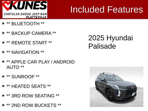 Used 2025 Hyundai Palisade XRT AWD/4WD image 2