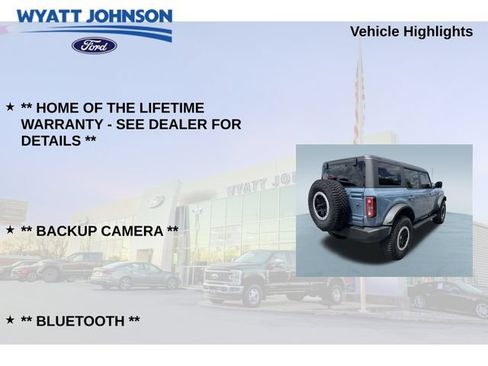 Used 2024 Ford Bronco Outer Banks w/ Sasquatch Package AWD/4WD image 5