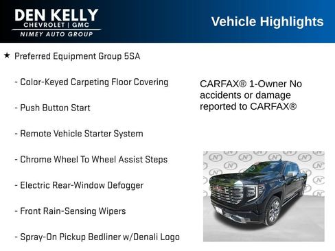 Used 2024 GMC Sierra 1500 Denali w/ Denali Reserve Package AWD/4WD image 15