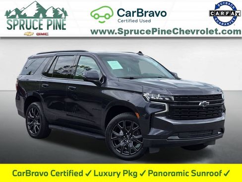 Certified 2023 Chevrolet Tahoe RST w/ Luxury Package AWD/4WD image 1