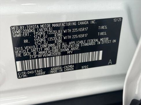 New 2025 Toyota RAV4 XLE image 20