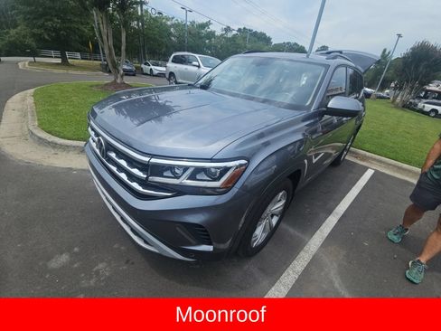 Used 2021 Volkswagen Atlas SE w/ Panoramic Sunroof Package AWD/4WD image 11