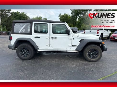 Used 2023 Jeep Wrangler Unlimited Sport AWD/4WD image 3