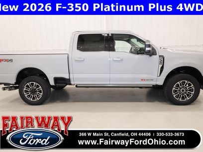 New 2026 Ford F350 Platinum w/ Platinum Plus Package