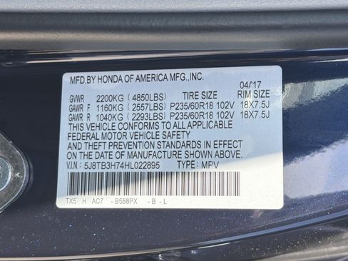 Used 2017 Acura RDX w/ Advance Package FWD image 35
