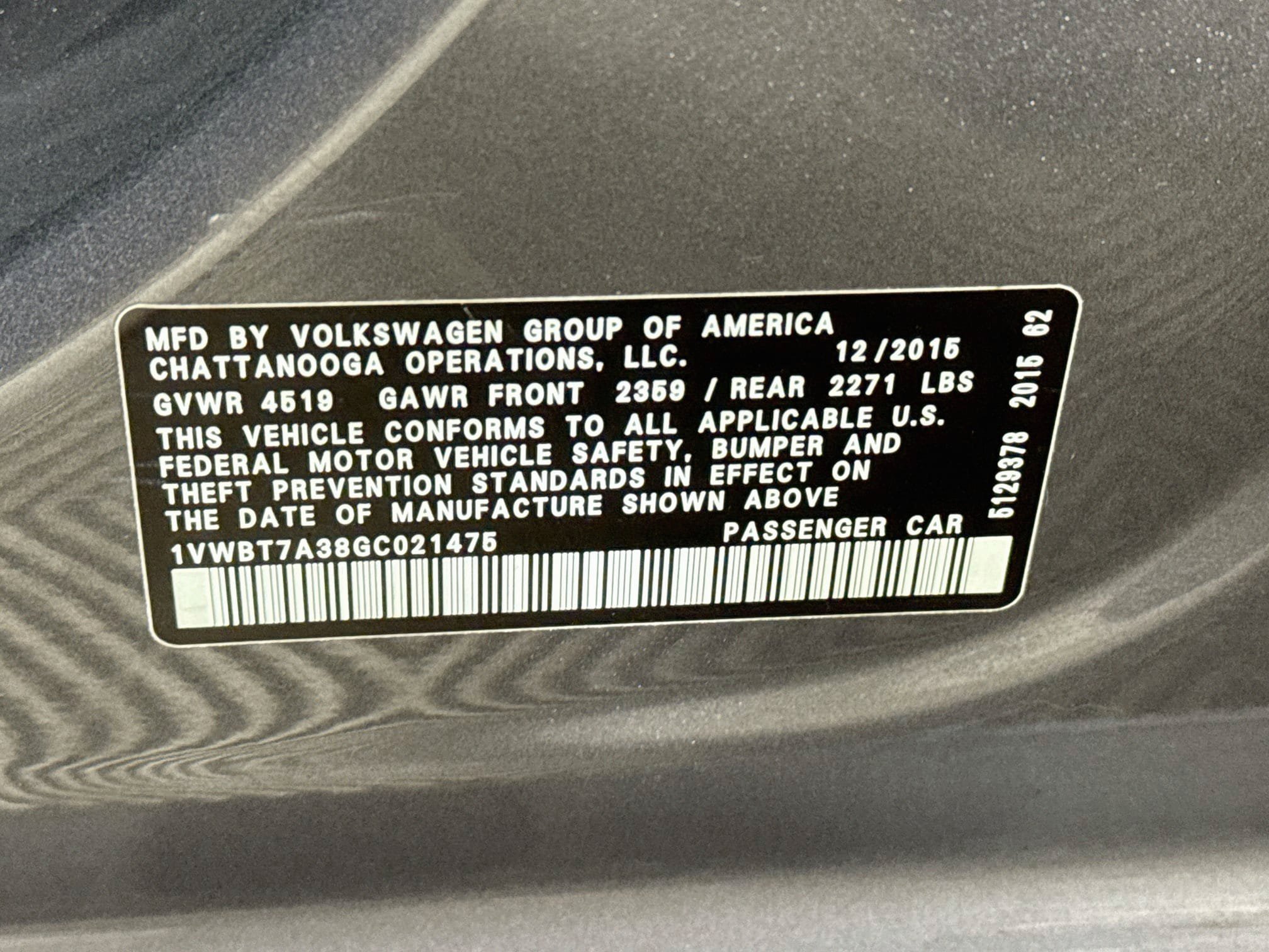 Used 2016 Volkswagen Passat 1.8T SE FWD image 27