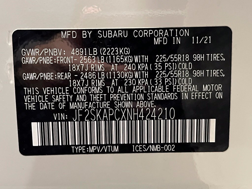 Used 2022 Subaru Forester Limited w/ Popular Package #3 AWD/4WD image 24