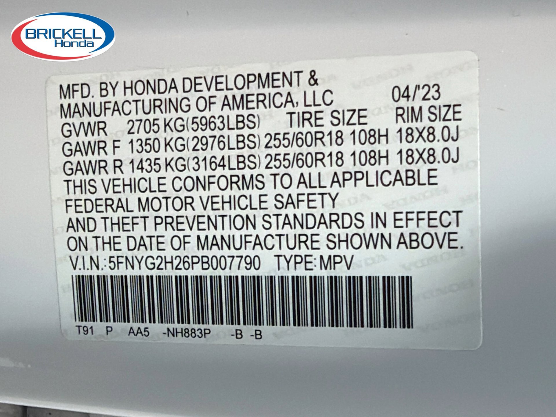 Used 2023 Honda Pilot LX image 44