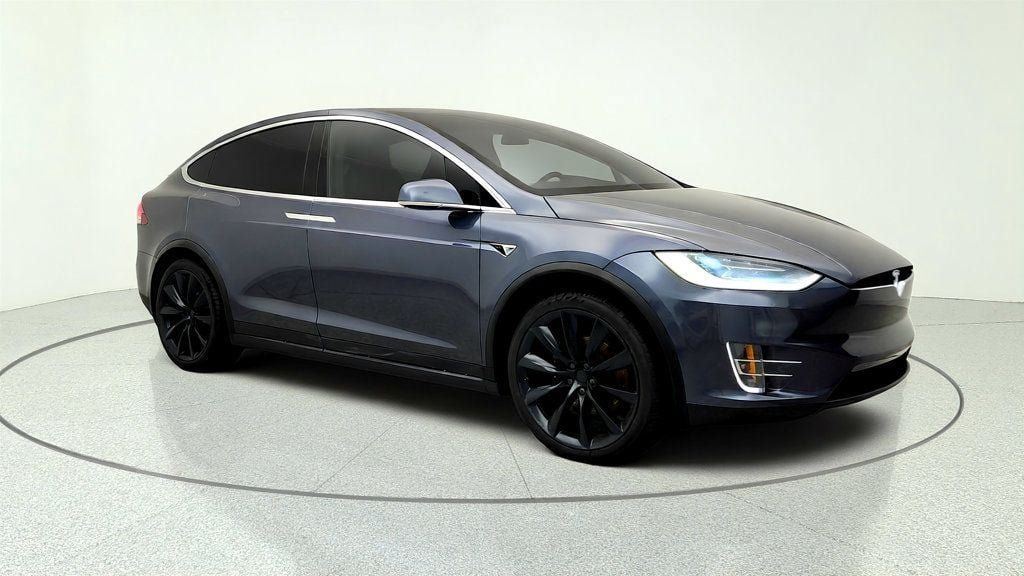 Used 2020 Tesla Model X Long Range AWD/4WD image 3